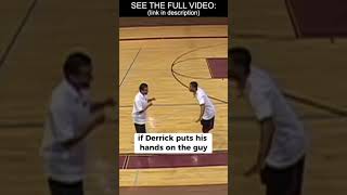 How Derrick Rose DRILLS 1ON1 DEFENSE [upl. by Eaj948]