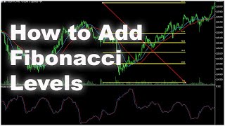 How to Add Fibonacci Levels Tool on MT4MT5 Fibonacci Retracement Strategy [upl. by Orozco]