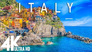 FLYING OVER YTALY 4K UHD   Relaxing Music Along With Beautiful Nature Videos 4K Video Ultra HD [upl. by Chemash]