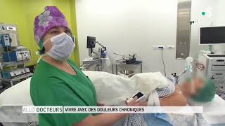 Intervention de stimulation médullaire cervicale et de stimulation occipitale au CHU de Nantes [upl. by Kwan94]