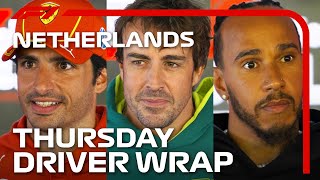 Thursday Drivers Wrap  2024 Dutch Grand Prix [upl. by Pentheam862]