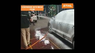 STIHL HIGH PRESSURE WASHER RE 105X  Schevaran Foam Wash Liquid [upl. by Mcgrath]