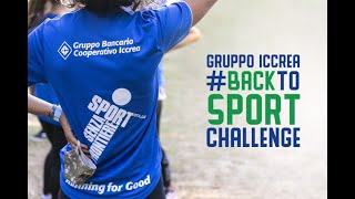 Gruppo Iccrea BackToSport Challenge [upl. by Daenis]