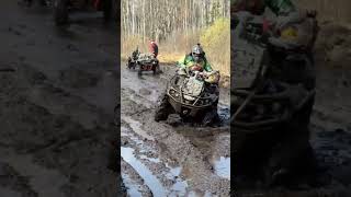 atv brp offroad квадроцикл покатушки mud brp [upl. by Gnahk492]