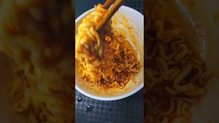 Trying samyang tteokbokki noodles shortsasmr cookingnoodlesnoodlesrecipeviral trendingfyp [upl. by Tiedeman]