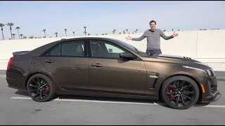 The 2019 Cadillac CTSV Is a Crazy Fast Luxury Sedan [upl. by Starla79]