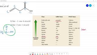 The IUPAC name of CH2CHCH2COOH a but – 3 enoicacid b but – 1 ene4oicacid [upl. by Anivle]