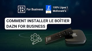 Comment installer le boîtier Android DAZN for Business [upl. by Dunston]