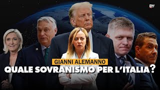 Gianni Alemanno quotIn Italia deve ancora nascere un vero fronte sovranistaquot [upl. by Yriek]