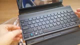 Teclast X10HD 3G keyboard case dock hands on [upl. by Rose484]