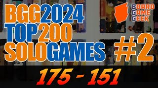 175151  BGG Top 200 Solo Games 2 [upl. by Eliath428]