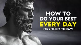 12 Stoic Secrets for Doing Your Best  Stoicism [upl. by Airbas]