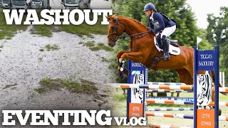 EVENTING IN SOGGY CONDITIONS at Catton Park  Donuts 4th Novice run  Eventing Vlog [upl. by Aneladgam889]