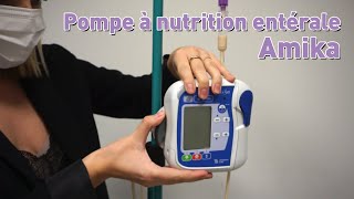 Tuto  utilisation de la pompe à nutrition entérale Amika [upl. by Eugenie]