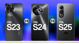 iTel S23 Vs iTel S24 Vs iTel S25 Trakontech [upl. by Assenyl46]