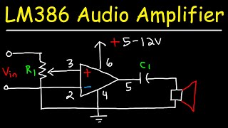 LM386 Audio Amplifier Circuit With Bass Boost and Volume Control [upl. by Dasya]