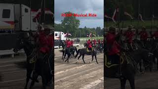 The famous Canadian Mounties perform their musical ride [upl. by Lillian]