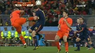 Sudafrica 2010 Holanda 01 España  Resumen de Canal [upl. by Ani371]