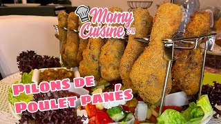 Pilons de poulet panés  Mamy cuisine SN [upl. by Lanaj]