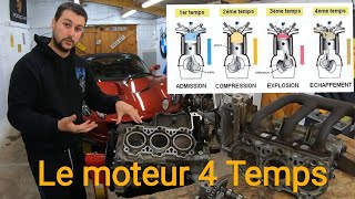 Moteur 4 temps🧐tout savoir sur son fonctionnement👌 [upl. by Ane591]