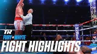 Tyson Fury Knocks Out Dillian Whyte Retains Heavyweight Championship  FIGHT HIGHLIGHTS [upl. by Olive]