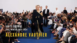 Haute Couture FallWinter 20232024 Alexandre Vauthier Short Version [upl. by Ryley445]