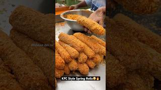 KFC Style Spring Rolls😳🔥 Indian Street Food [upl. by Onafets437]