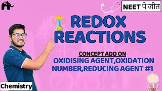 Redox Reactions Class 11 Chemistry NEET  NCERT Chapter 8  Oxidising Agent Oxidation Number 1 [upl. by Gide]