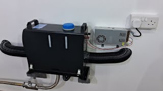 DIESEL HEATER HEATING MY HOME [upl. by Analahs943]