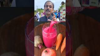 Acharya Manishs Healthy Red Juice For Hemoglobin  Anemia shorts [upl. by Alverta]