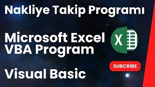 Excel  Nakliye Takip Programı  varianceanalyze [upl. by Ahsiekram83]