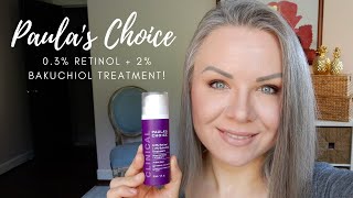 Review Paulas Choice 03 Retinol  2 Bakuchiol Treatment [upl. by Tova]