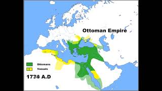 Territorial Evolution of Ottoman Empire [upl. by Shulamith]