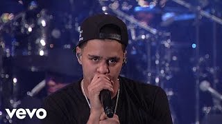 J Cole  Work Out Live on Letterman [upl. by Felten]