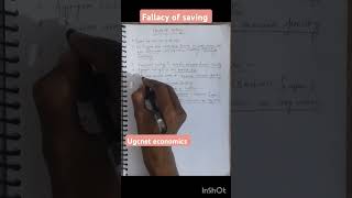 Fallacy of savingugcnet netjrf shortvideo shortfeed shortsviral reelsneteconomics netjrf [upl. by Zanahs103]