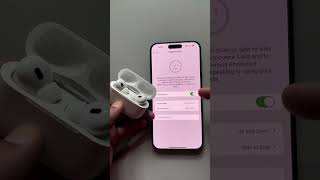 Airpods Pro 2 new features in IOS 18 apple airpodspro [upl. by Juetta]