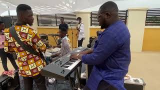 Nana Tuffours Surprise Performance at Highlife Session by Musicologist Band [upl. by Issac]