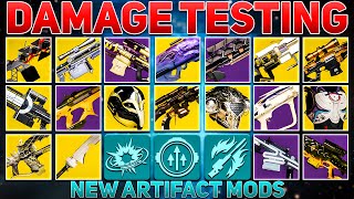 What Is The BEST DPS For Echoes Act 2 Damage Testing  Destiny 2 The Final Shape [upl. by Oicnerual527]