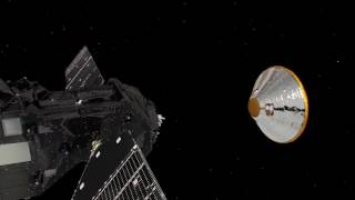 ExoMars 2016 separation of Schiaparelli [upl. by Esilec841]