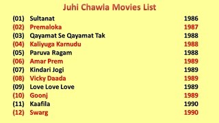 Juhi Chawla Movies List [upl. by Niarda]