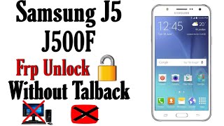 Samsung J5 SM J500 Frp UnlockGoogle Account Bypass Android 601 Without Talkback  Without Pc 🖥 [upl. by Blaire]