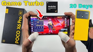 Poco X6 Pro Gaming test 20 Days review and all features test [upl. by Aner]