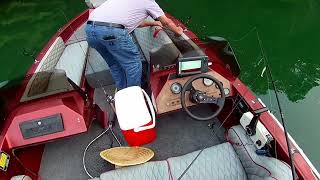 Bass Fishing Philpott Reservoir Henry County Virginia oldhippie friends fishing scenery [upl. by Ariel57]