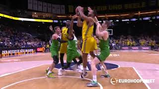 ALBA Berlin VS Zalgiris Kaunas 6462 Johannes Thiemann 16pts 6reb [upl. by Eppie]