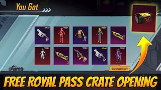 😍FREE 35 MYTHIC CRATE OPENING amp FREE A9 ROYAL PASS POINTS CRATE OPENING  ParasOfficial [upl. by Madelena]