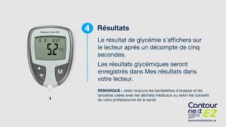 Comment effectuer une analyse de glycémie  CONTOUR NEXT EZ  mmolL  Canada FRCA [upl. by Neumark158]