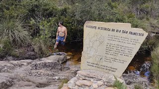 Minha visita à nascente histórica do rio São Francisco [upl. by Nesbitt]