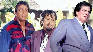 Govinda Sanjay Dutt Kadar Khan Lotpot Comedy Scene  Karishma Kapoor  Haseena Man Jayenge Movie [upl. by Renaldo]