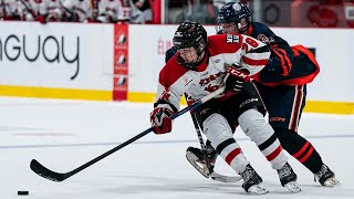 Highlights from Séminaire SaintFrançois QUE vs Saskatoon WST at the 2023 U18 Club Nationals [upl. by Iohk]