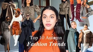 TOP 10 AUTUMN FASHION TRENDS  2024 [upl. by Ratha]